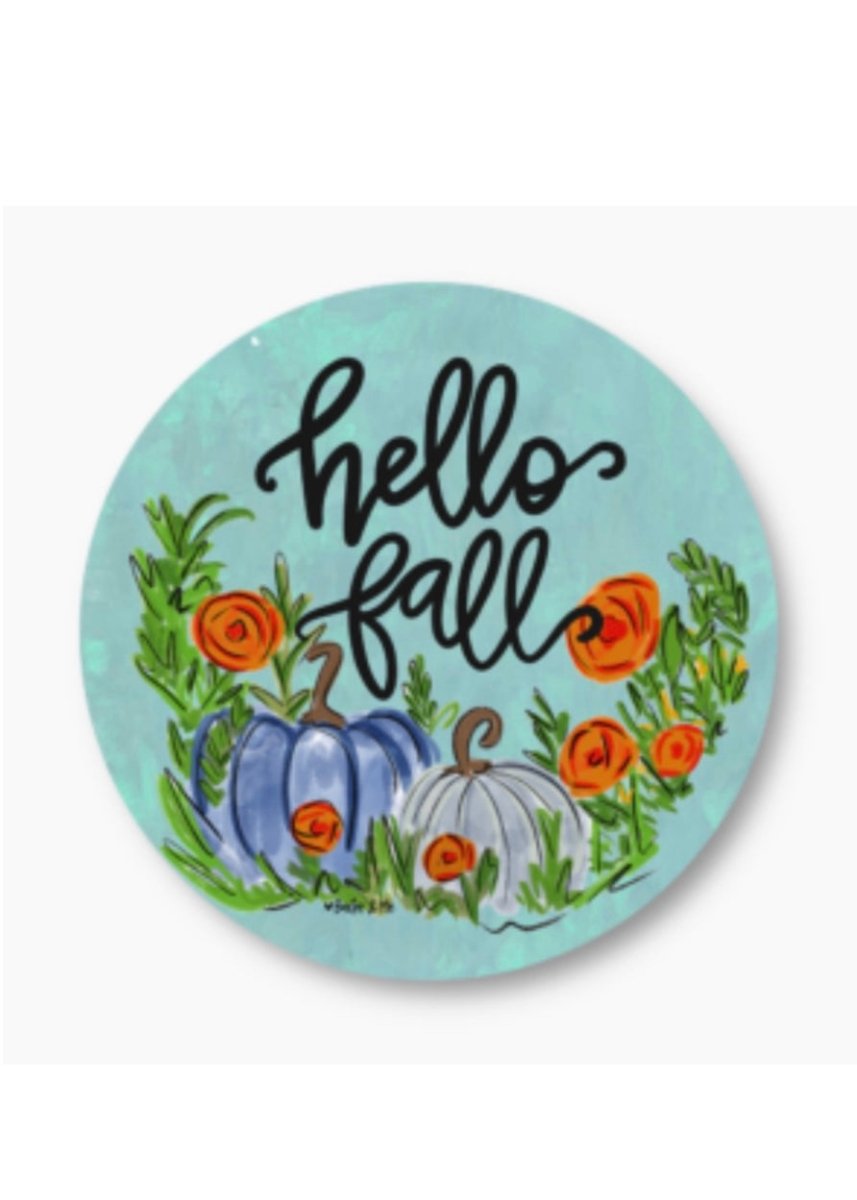 Baxter & Me Door Hanger - Hello Fall (PICKUP ONLY) - baxter & me - Jimberly's Boutique
