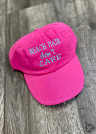 Beach Hair Don't Care Ball Cap - Pink - -Jimberly's Boutique-Olive Branch-Mississippi