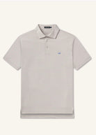 Bermuda Performance Polo | Domingo Stripe | Light Gray - Southern Marsh Polo -Jimberly's Boutique-Olive Branch-Mississippi