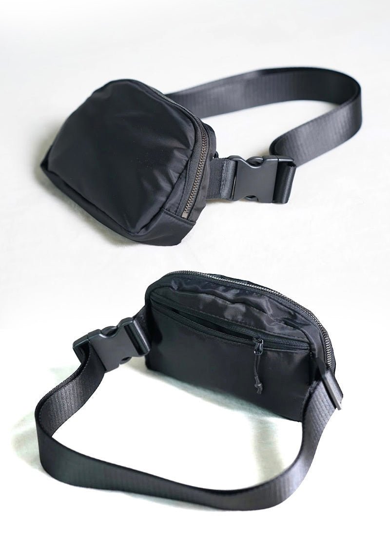 Black Belt Bag with 5 Extension Straps - bag - Jimberly's Boutique
