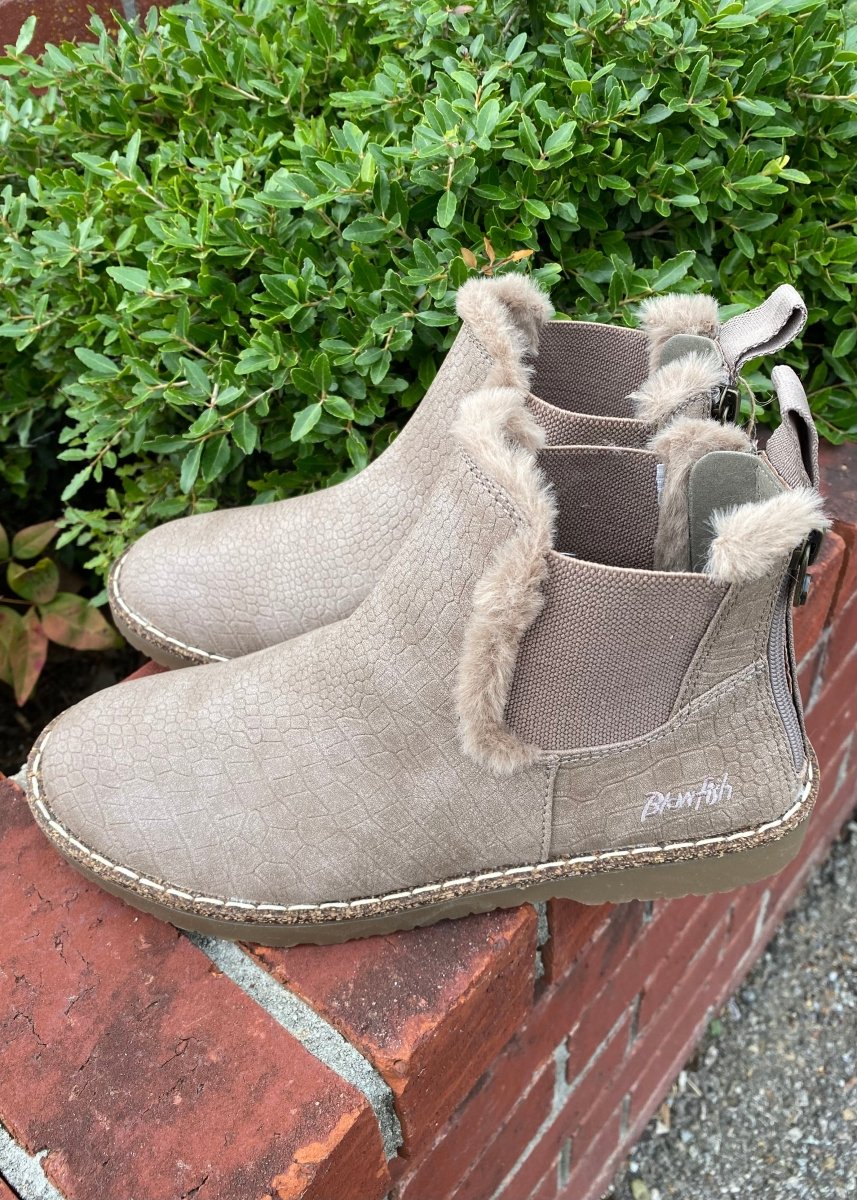 Blowfish Chillin SHR Booties/Boots - Mushroom Down Under - Booties - Jimberly's Boutique