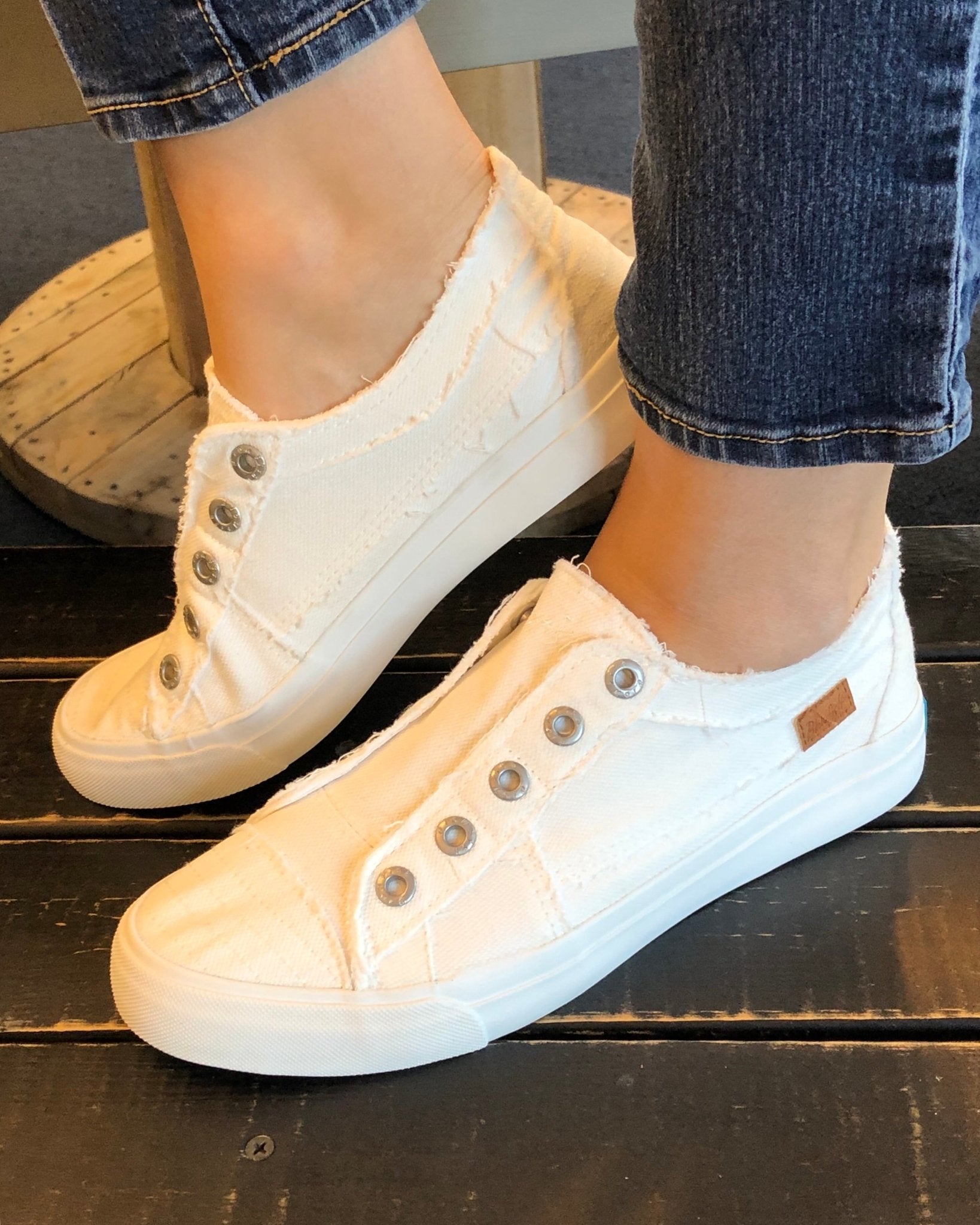 Blowfish Play Sneaker - White - Jimberly's Boutique