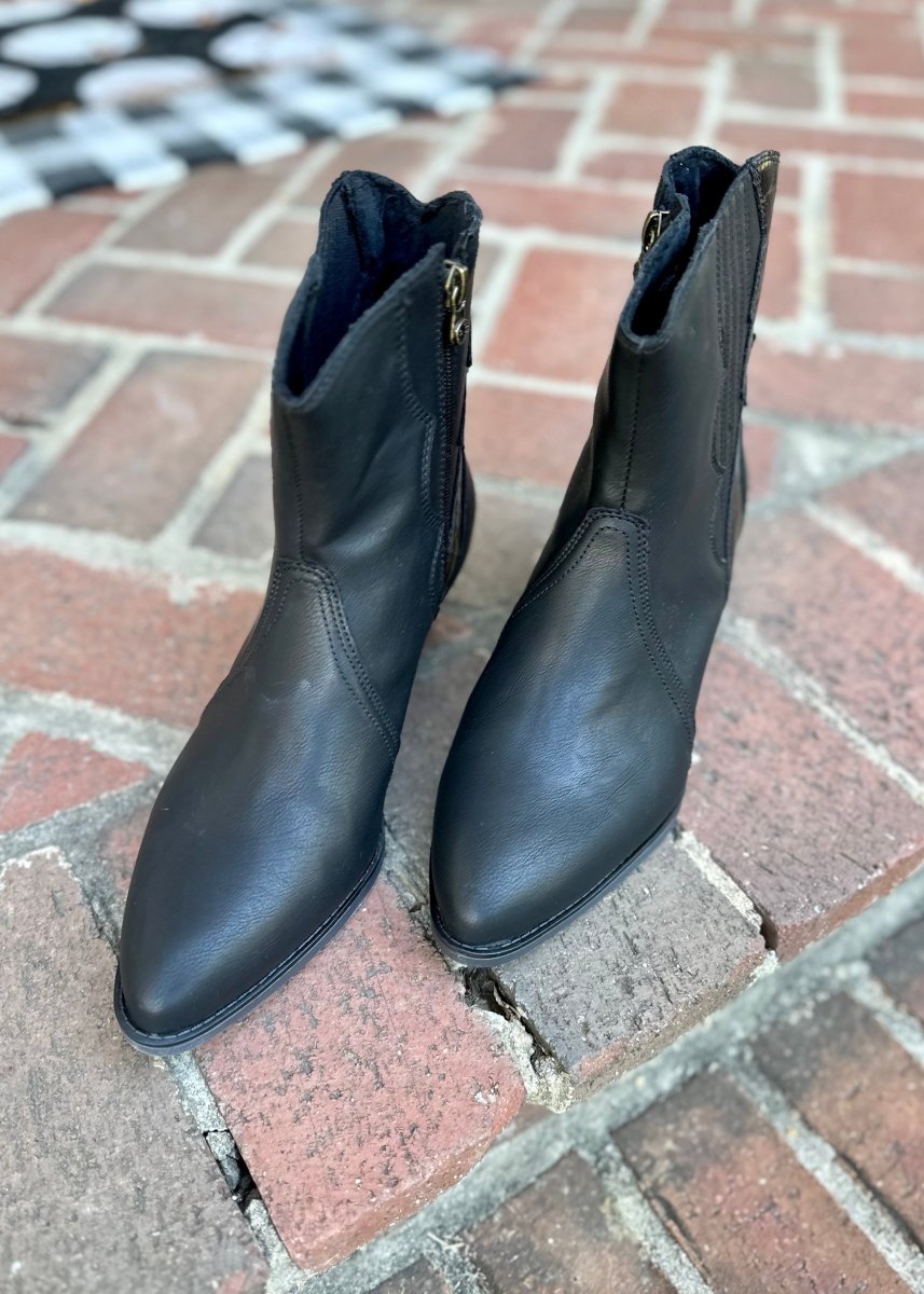 Blowfish Spangle Booties/Boots - Black - Booties - Jimberly's Boutique