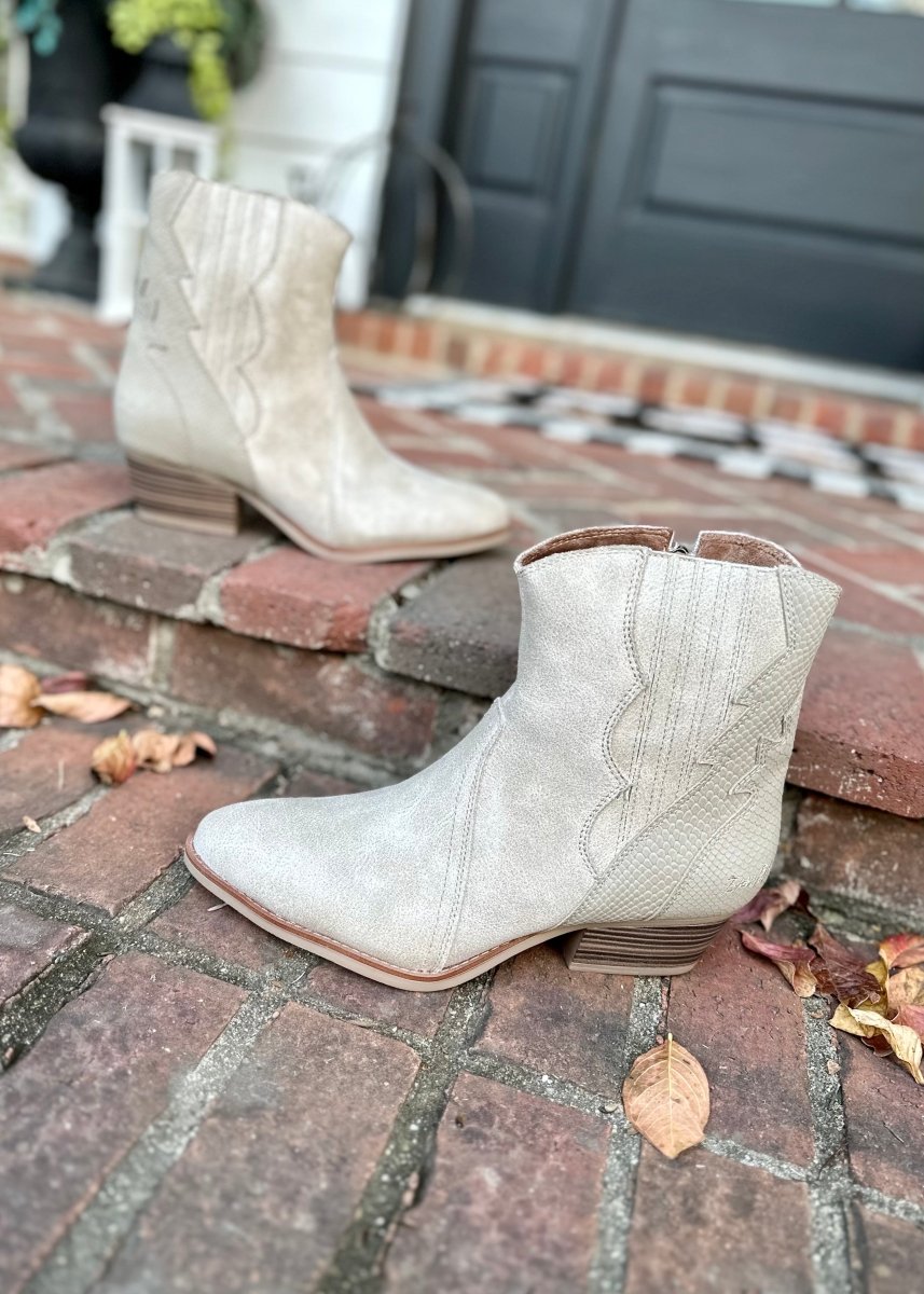 Blowfish Spangle Booties/Boots - Sand - Booties -Jimberly's Boutique-Olive Branch-Mississippi