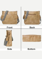 Boutique | Crossbody Bag | Leopard Strap - Purse -Jimberly's Boutique-Olive Branch-Mississippi