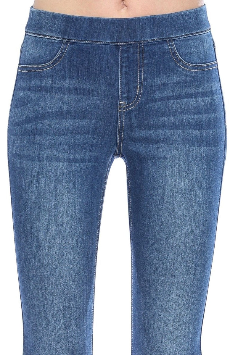 Cello Denim Flare Jeans - Dark Wash - 30" Inseam (Reg & Plus) - jeans -Jimberly's Boutique-Olive Branch-Mississippi