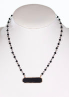 Charlotte Necklace - Black - necklace -Jimberly's Boutique-Olive Branch-Mississippi