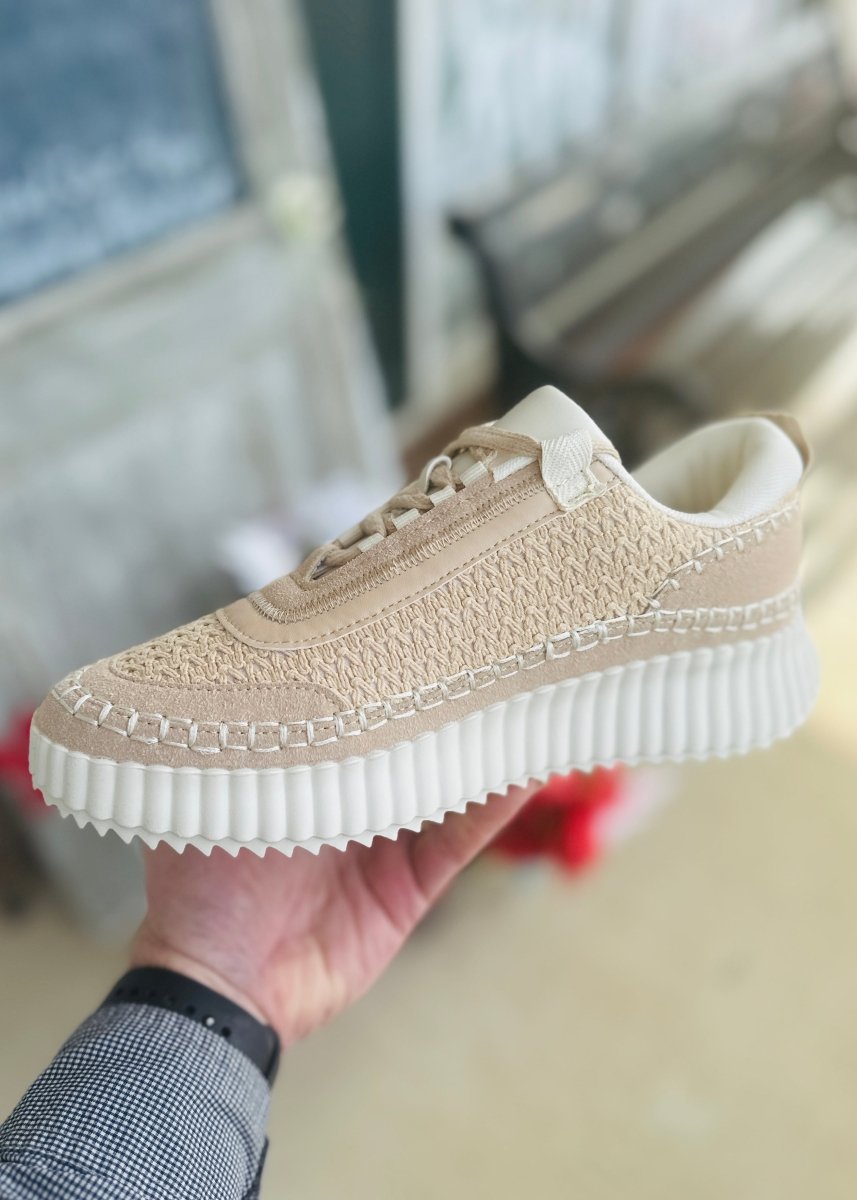Corkys Adventure Lace Up Sneakers | Beige - Corkys Sneakers -Jimberly's Boutique-Olive Branch-Mississippi
