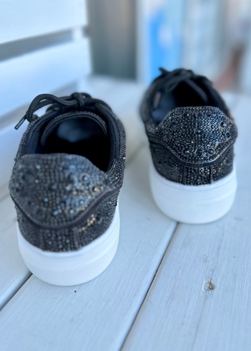 Corkys Bedazzle Sneakers - Black Rhinestone - Corky Sneakers -Jimberly's Boutique-Olive Branch-Mississippi