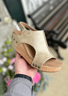 Corkys Carley Wedges - Antique Gold - Corky Carley Wedges -Jimberly's Boutique-Olive Branch-Mississippi