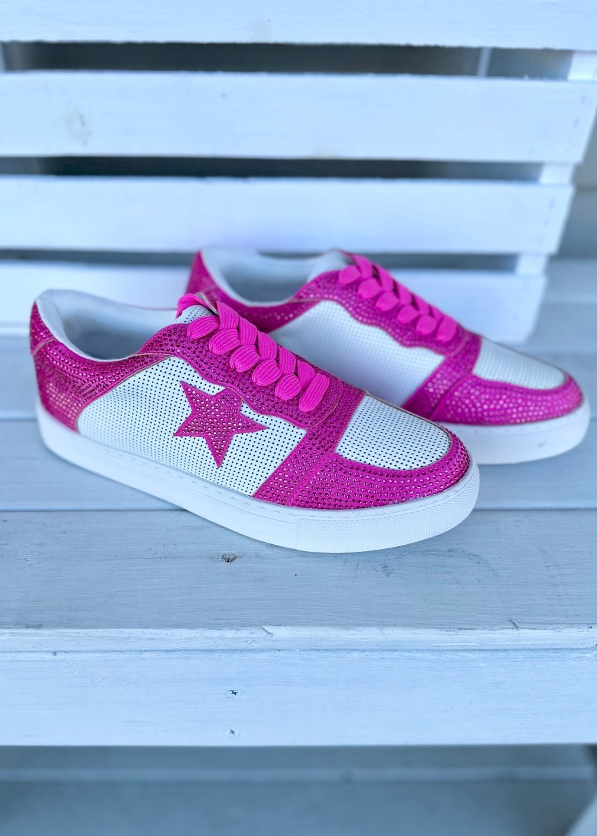 Corkys Legendary Sneakers Fuchsia Crystals Jimberly's Boutique