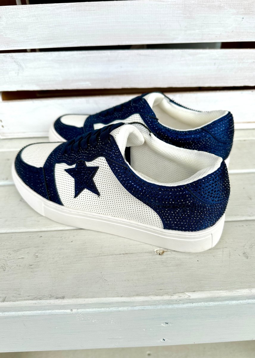 Corkys Legendary Sneakers - Navy Crystals - Corky Sneakers - Jimberly's Boutique