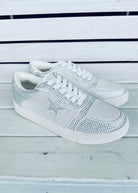 Corkys Legendary Sneakers - White Crystals - Corky Sneakers -Jimberly's Boutique-Olive Branch-Mississippi