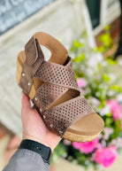 Corkys Wedge Sandals | Guilty Pleasure | Bronze - Corkys Wedge Sandals -Jimberly's Boutique-Olive Branch-Mississippi