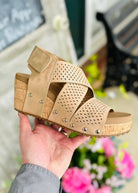 Corkys Wedge Sandals | Guilty Pleasure | Gold - Corkys Wedge Sandals -Jimberly's Boutique-Olive Branch-Mississippi