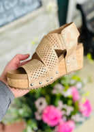 Corkys Wedge Sandals | Guilty Pleasure | Gold - Corkys Wedge Sandals -Jimberly's Boutique-Olive Branch-Mississippi