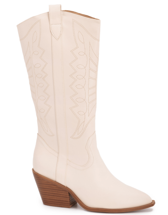 Corkys | Wide Calf | Winter White | Cowgirl Boots | Olive Branch | MS - Corkys Boots - Jimberly's Boutique