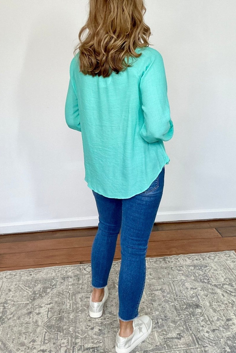 Crazy In Love Top | Emerald | Umgee - Umgee Top -Jimberly's Boutique-Olive Branch-Mississippi