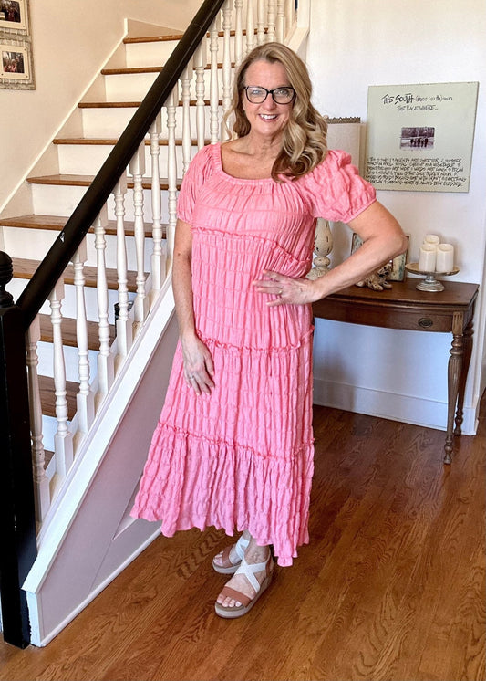 Free Flowin' Tiered Maxi Dress - Jimberly's Boutique