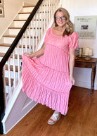 Umgee Free Flowin' Tiered Maxi Dress - -Jimberly's Boutique-Olive Branch-Mississippi