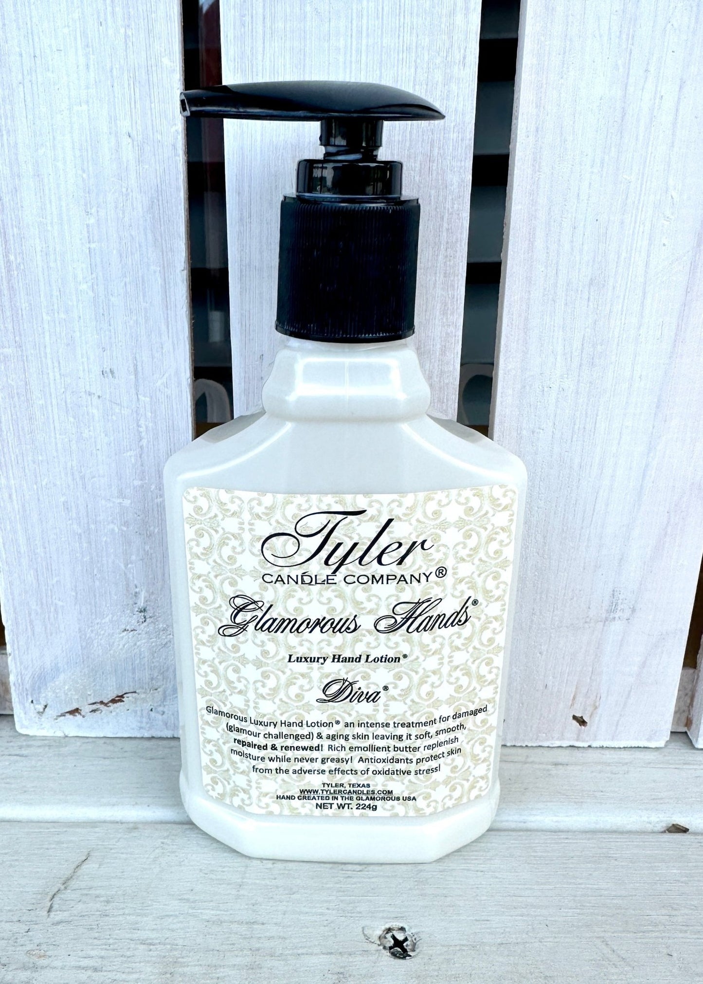 Glamorous Hands Luxury Hand Lotion 8oz - Tyler Candle Company - Tyler Candle Company Glamorous Hands Lotion - Jimberly's