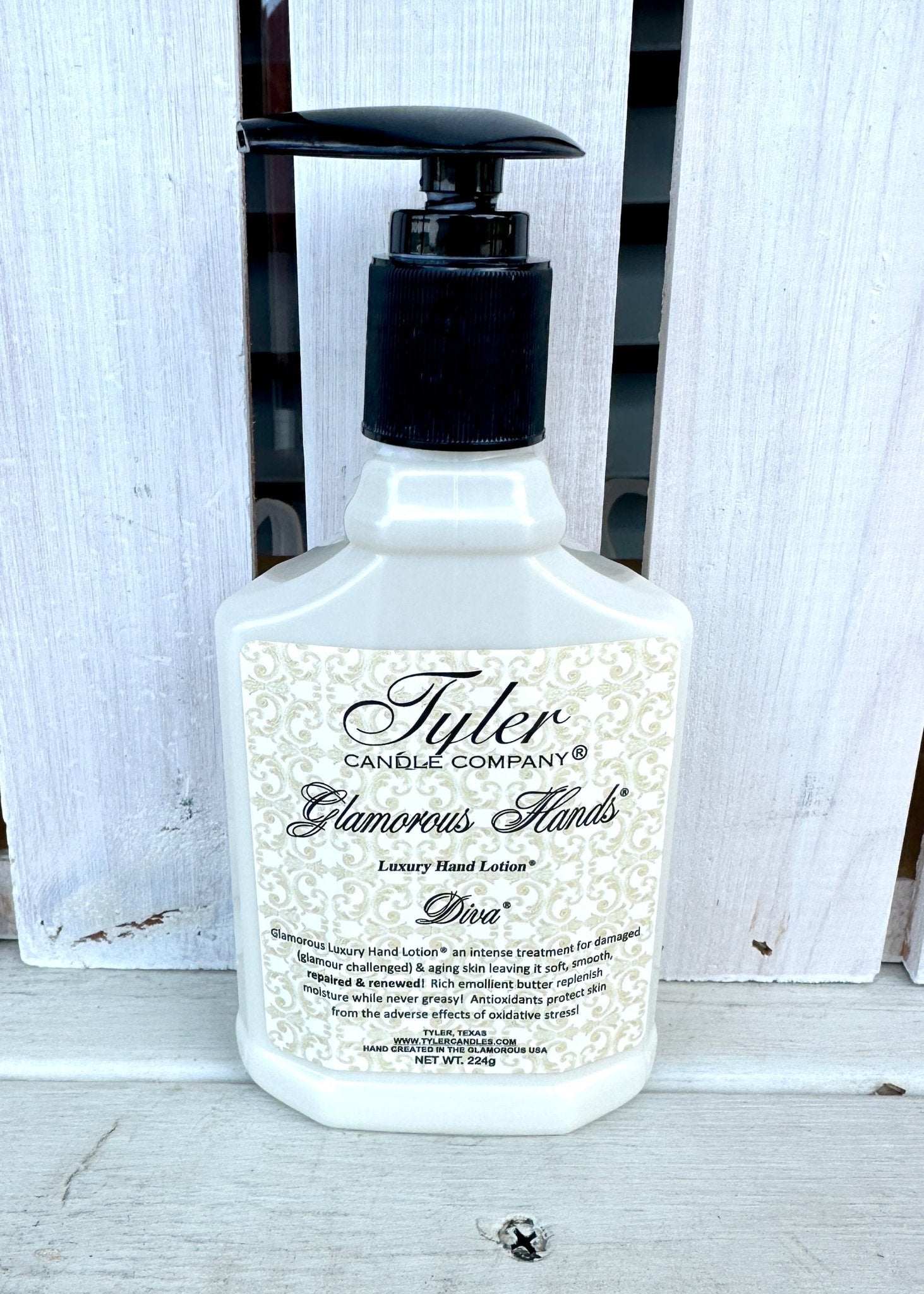Glamorous Hands Luxury Hand Lotion 8oz - Tyler Candle Company - Tyler Candle Company Glamorous Hands Lotion - Jimberly's