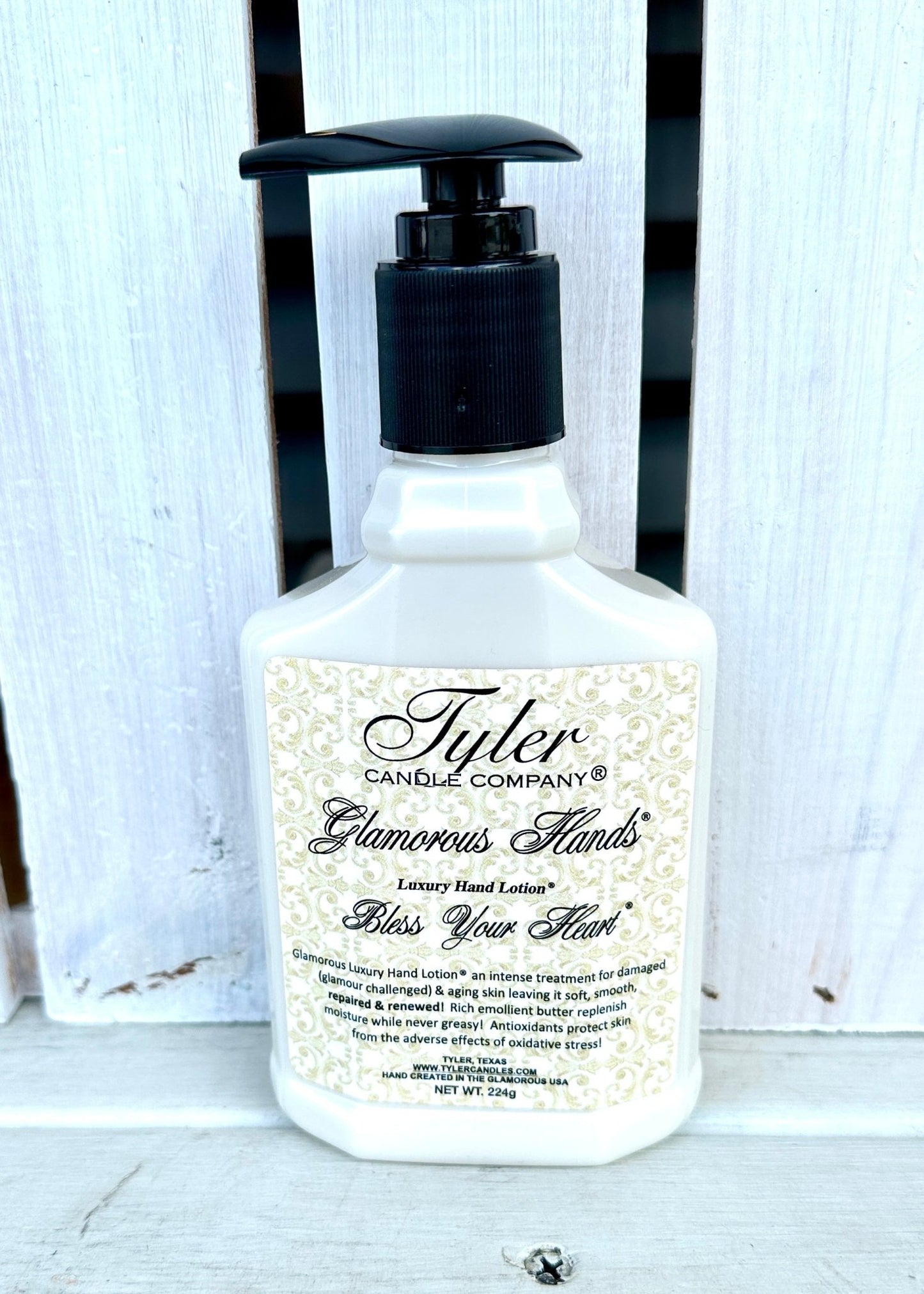 Glamorous Hands Luxury Hand Lotion 8oz - Tyler Candle Company - Tyler Candle Company Glamorous Hands Lotion - Jimberly's