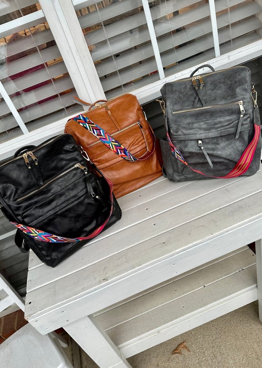 Guitar Strap Backpack | Olive Branch | MS - backpack - Jimberly's Boutique