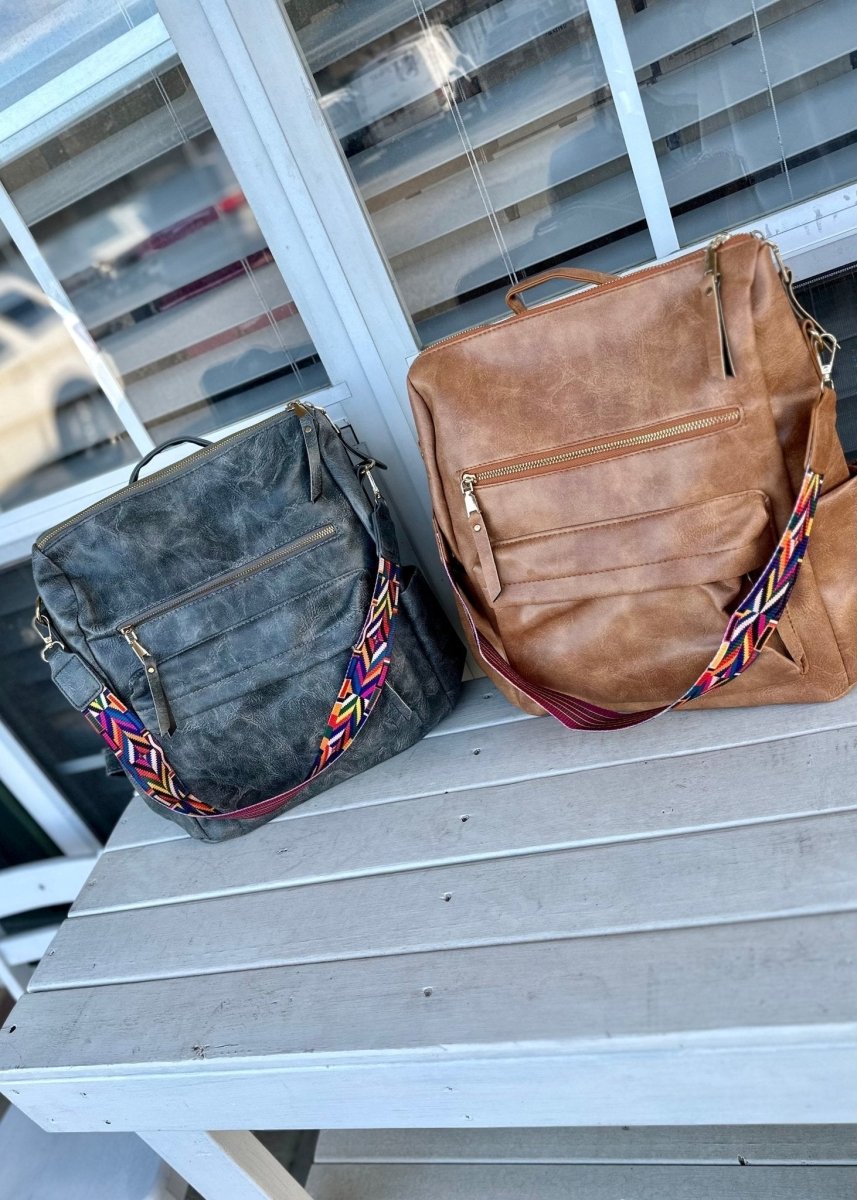 Guitar Strap Backpack | Olive Branch | MS - backpack - Jimberly's Boutique