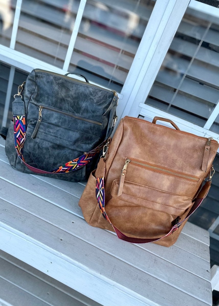 Guitar Strap Backpack | Olive Branch | MS - backpack - Jimberly's Boutique