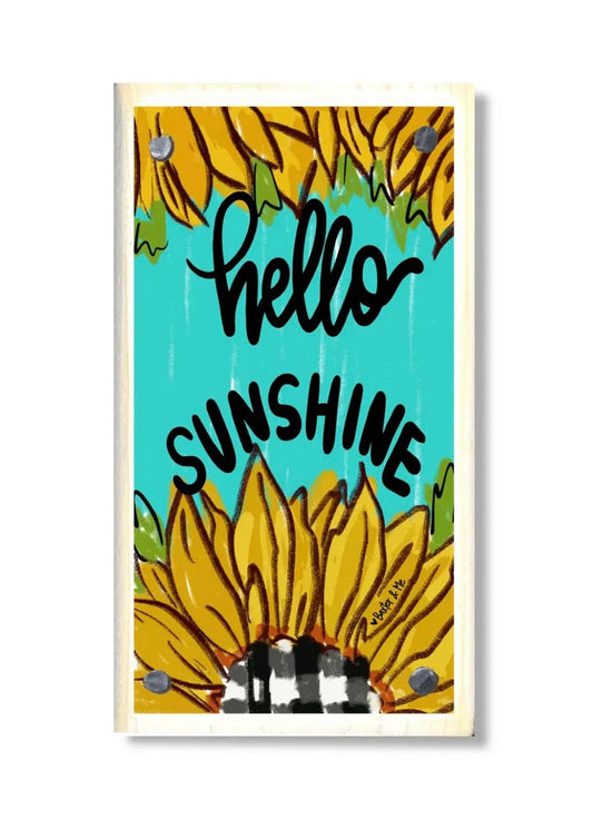 Hello Sunshine Happy Block - Jimberly's Boutique