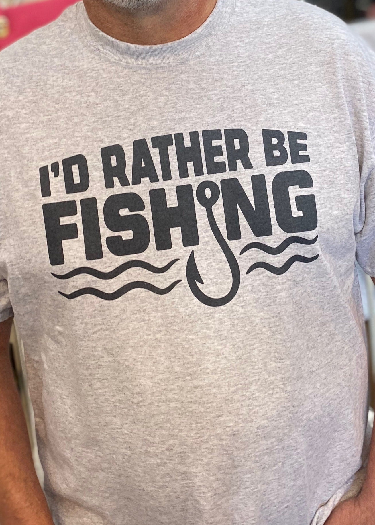 I’d Rather Be Fishing Graphic Tee - Jimberly's Boutique