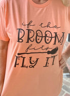 If The Broom Fits | Graphic Tee | Olive Branch | MS - Graphic Tee -Jimberly's Boutique-Olive Branch-Mississippi