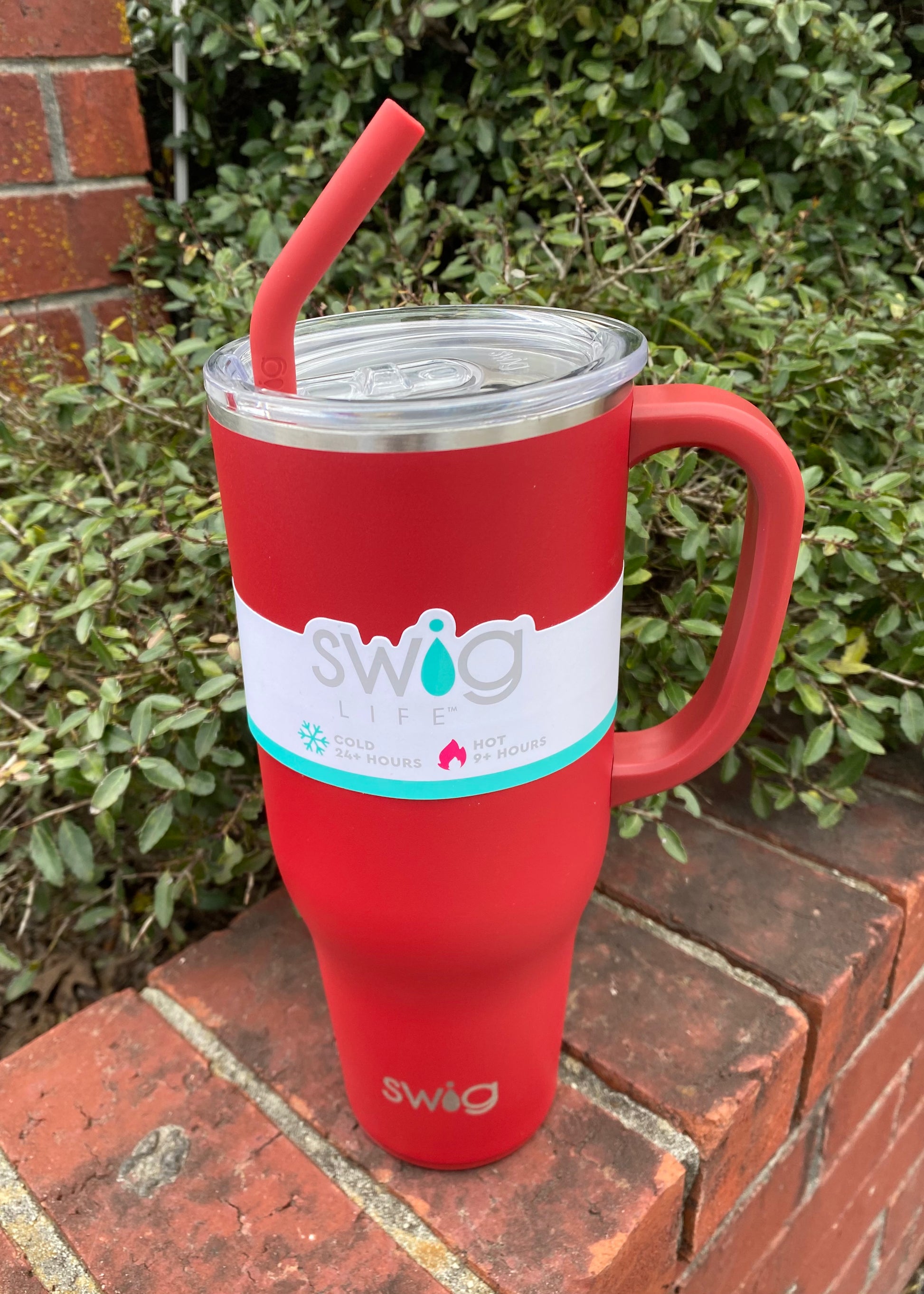 Swig Mega Mug 40 oz - Crimson - Jimberly's Boutique