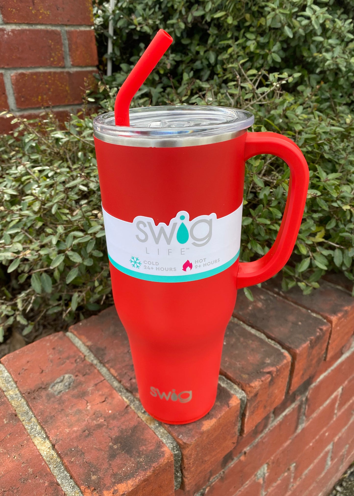 Swig Mega Mug 40 oz - Red - Jimberly's Boutique