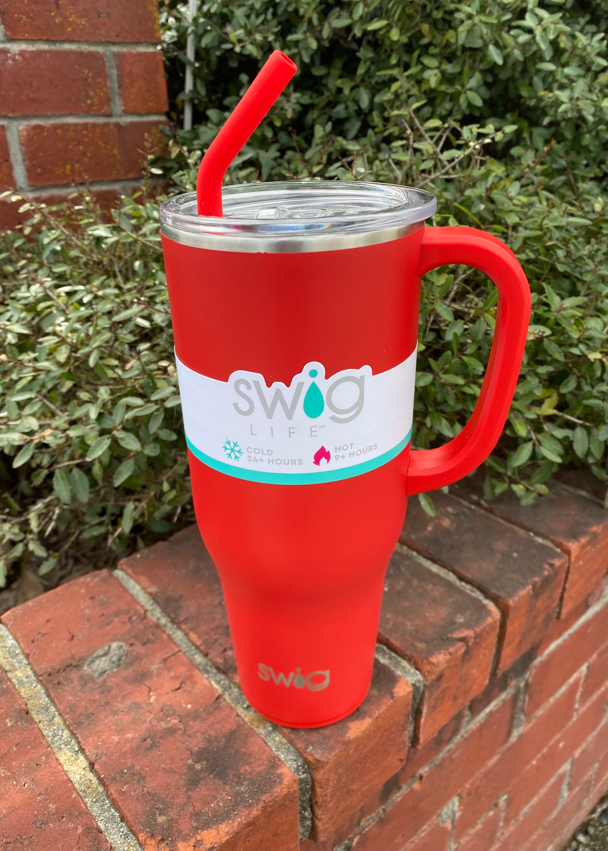 Swig Mega Mug 40 oz - Red - Jimberly's Boutique