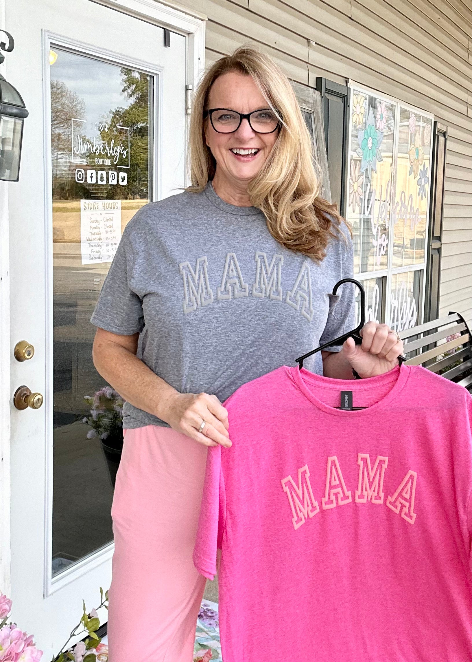 MAMA Puff Graphic Tee - Jimberly's Boutique