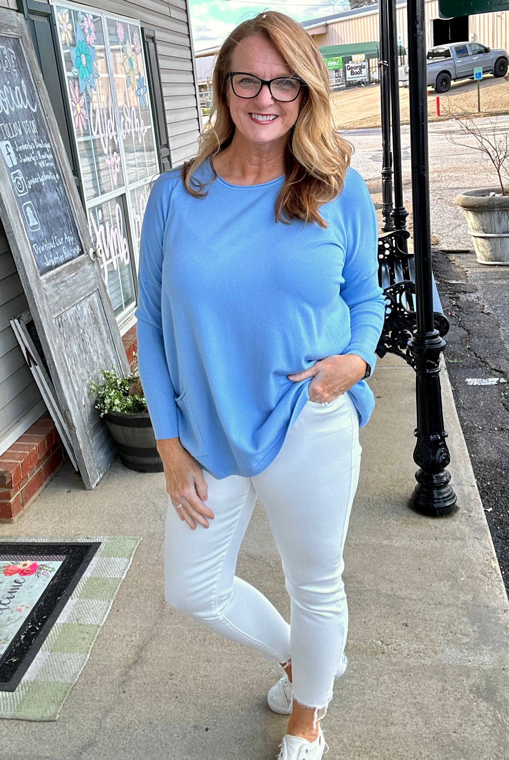 Zenana Button Front Skinny Jeans - White - -Jimberly's Boutique-Olive Branch-Mississippi