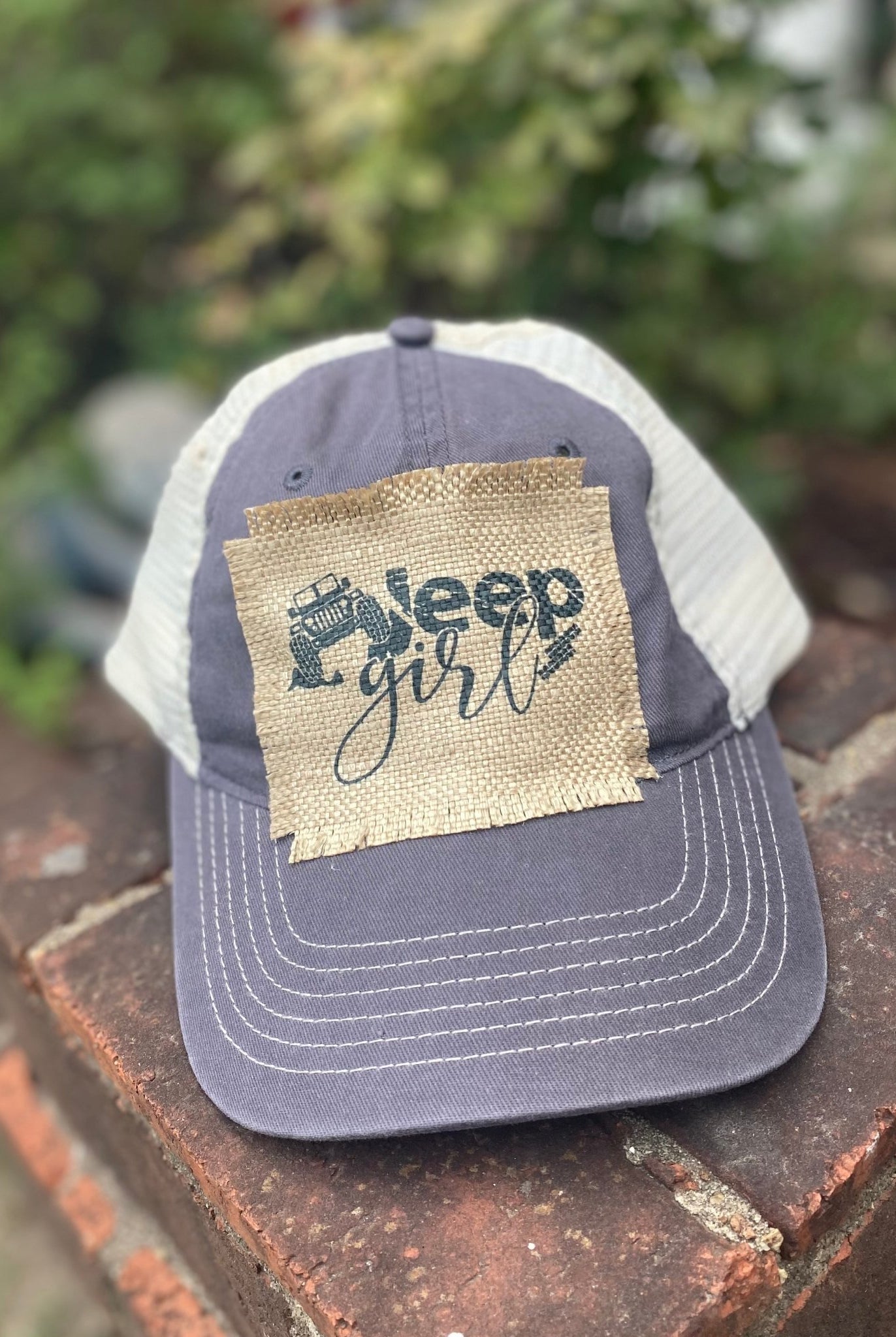 Jeep Girl Patch Ball Cap - Ball Cap -Jimberly's Boutique-Olive Branch-Mississippi