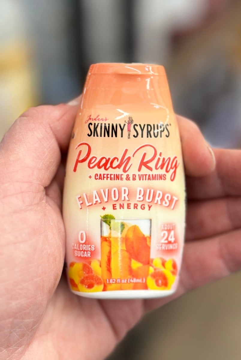 Jordan's Skinny Syrup - Peach Ring Flovor Burst - Skinny Syrups -Jimberly's Boutique-Olive Branch-Mississippi