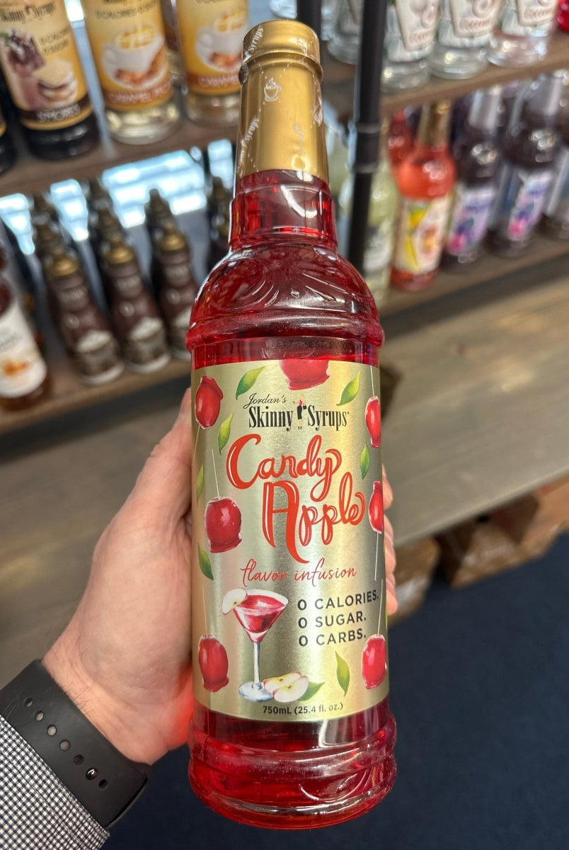 Jordan's Sugar Free Candy Apple - Skinny Syrups - 25.4/750ml - Skinny Syrups -Jimberly's Boutique-Olive Branch-Mississippi