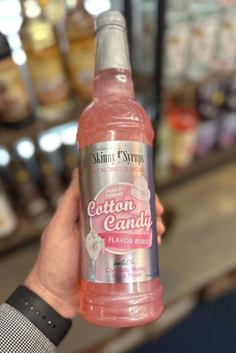 Jordan's Sugar Free Cotton Candy- Skinny Syrups - 25.4/750ml - Skinny Syrups -Jimberly's Boutique-Olive Branch-Mississippi