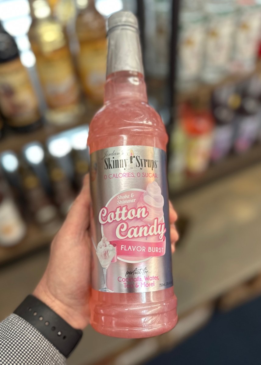 Jordan's Sugar Free Cotton Candy Skinny Syrups 25.4/750ml Jimberly's Boutique