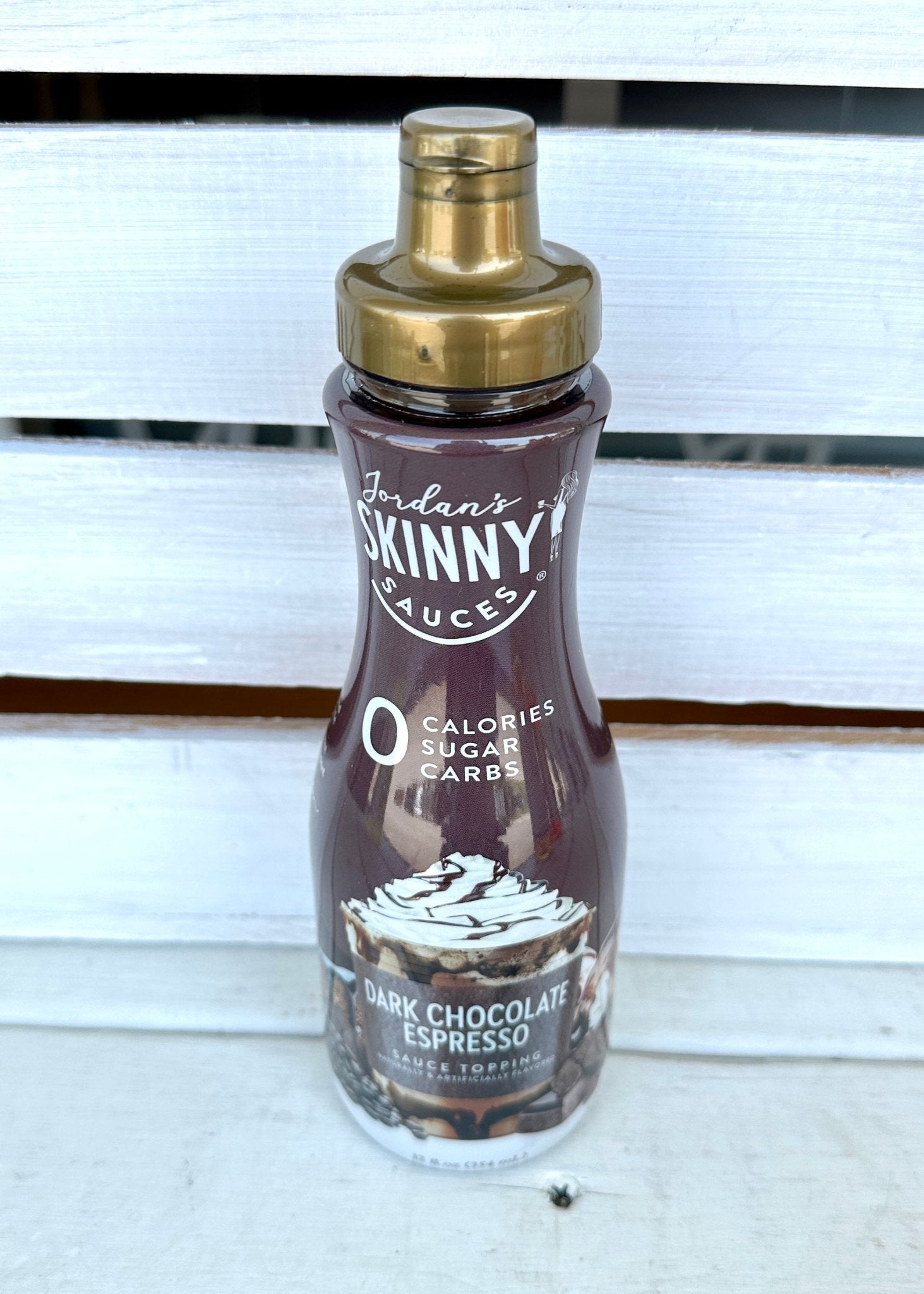 Jordan's Sugar Free Dark Chocolate Espresso Sauce 12 oz - Skinny Syrups - Jimberly's Boutique