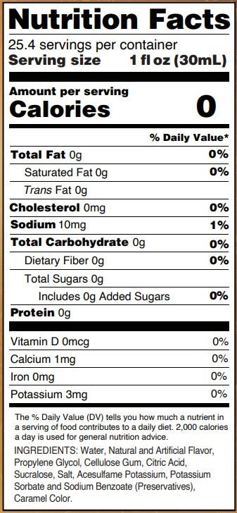 Jordan's Sugar Free Hazelnut - Skinny Syrups - 25.4/750ml - Skinny Syrups - Jimberly's Boutique