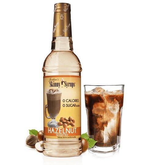 Jordan's Sugar Free Hazelnut - Skinny Syrups - 25.4/750ml - Skinny Syrups - Jimberly's Boutique