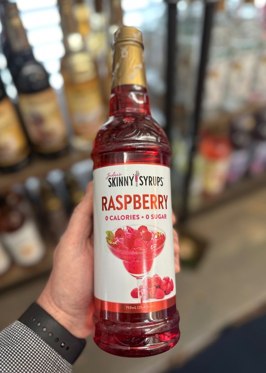 Jordan's Sugar Free Raspberry Syrup - Skinny Syrups - 25.4/750ml - Skinny Syrups -Jimberly's Boutique-Olive Branch-Mississippi