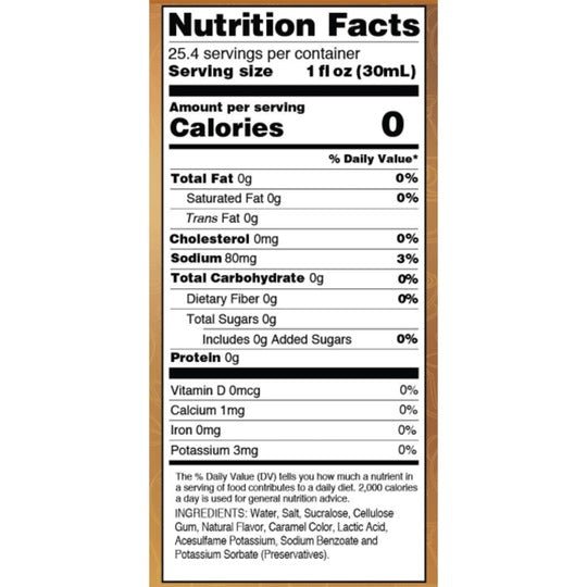 Jordan's Sugar Free Salted Caramel - Skinny Syrups - 25.4/750ml - Skinny Syrups - Jimberly's Boutique