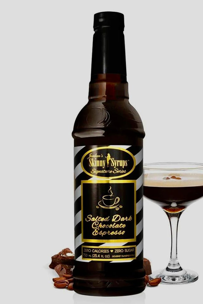 Jordan's Sugar Free - Salted Dark Chocolate Expresso- Skinny Syrups - 25.4/750ml - Skinny Syrups -Jimberly's Boutique-Olive Branch-Mississippi