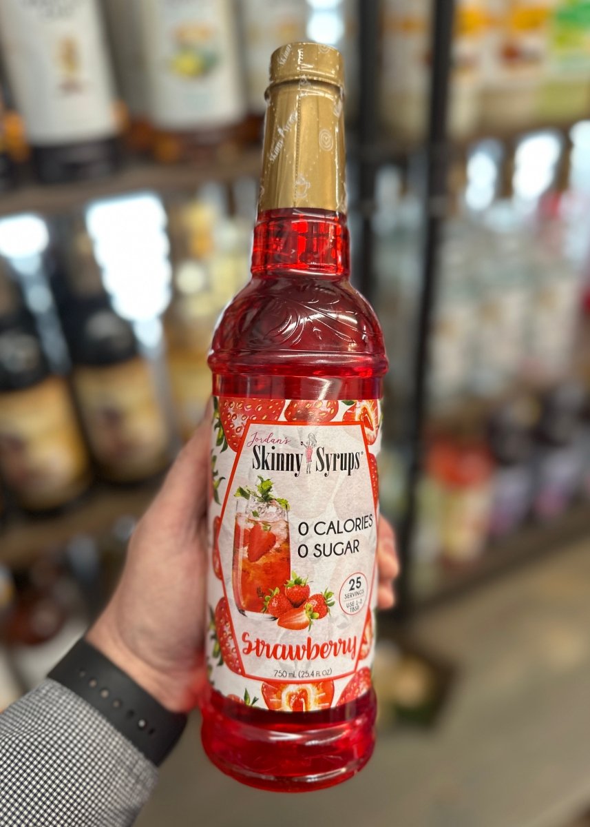 Jordan's Sugar Free Strawberry- Skinny Syrups - 25.4/750ml - Skinny Syrups -Jimberly's Boutique-Olive Branch-Mississippi